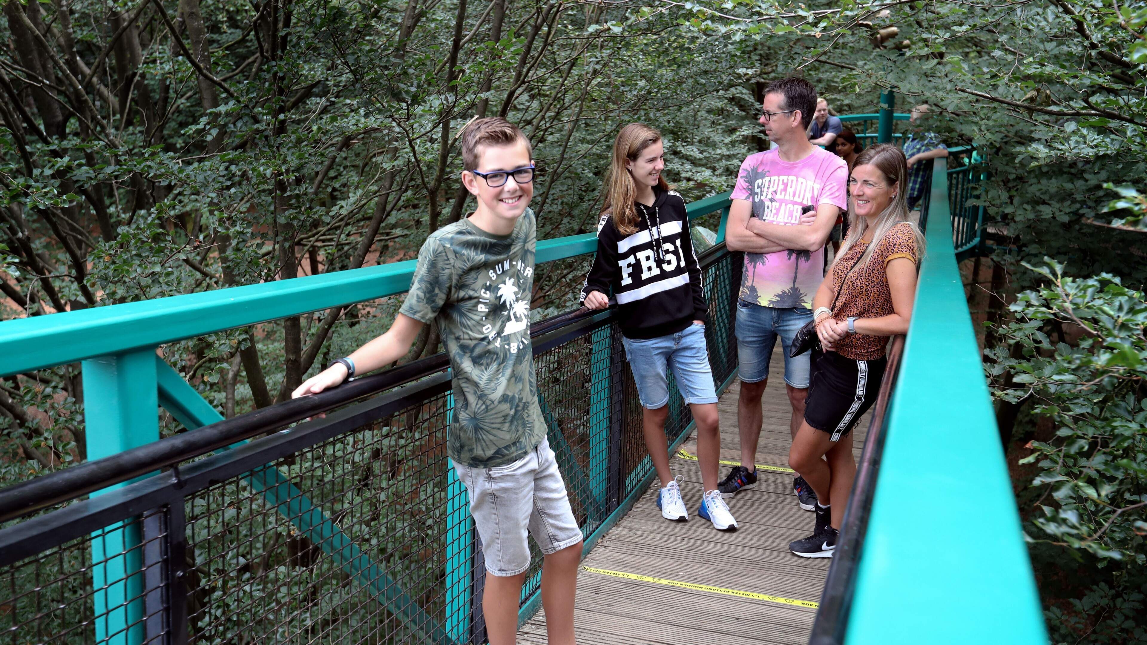Voortbestaan buitencentrum bij Boomkroonpad Drouwen op de tocht door bezuinigingen Staatsbosbeheer